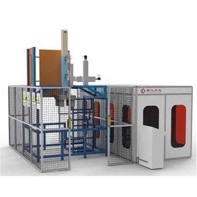 Gwida tal-Aluminju Rod Laser Tindif Stazzjon tax-Xogħol